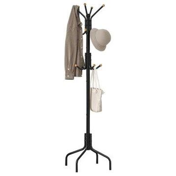 Everly Quinn 6 Hooks Coat Stand Rack Garment Hooks Clothes Wall