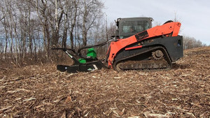 Two Speed Disc Mulcher for High Flow Skid Steer Canada Preview