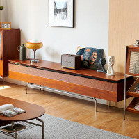 STAR BANNER Nordic simple solid wood TV cabinet Modern retro living room TV cabinet