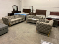 Dont leave your Deals Behind, 3 pieces couch sets from $899.Many models available in warehouse