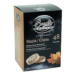 Bradley Smoker Maple Flavor Bisquettes BTMP48 Canada Preview