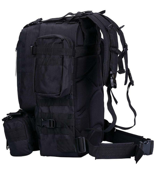 NEW 60L TACTICAL BACKPACK 3 DETACH POCKETS CAMPING BK5031 in Other in Winnipeg - Image 3