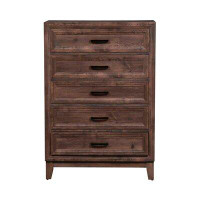 Millwood Pines Demee 5 Drawer 35" W Chest