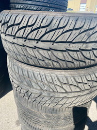 TWO LIKE NEW 205 / 50 R17 GENERAL GMAX AS03 TIRES -- SALE