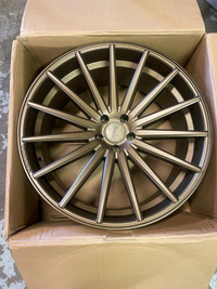 FOUR NEW 22 INCH VOSSEN VSF2 FLOW FORGED WHEELS -- 22X10.5
