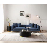 Ivy Bronx Modern Sofa Couch 4-Seater Fabric Sofa for Livingroom Office