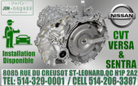 Nissan Sentra Nissan Versa CVT Transmission 2010 2011 2012 2013 2014 2015 2016 2017