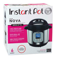 INSTANT POT 6 QUART 7 IN 1 MULTI USE. SUPER SALE $79.99. BRAND NEW. SHIP TO DOOR/CURB SIDE PICK UP. WWW.NUNATIONAL.CA