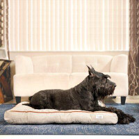 Midlee Midlee Grey Tufted Dog Bed (large)