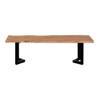 Union Rustic Kincy BENCH NATURAL V