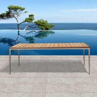 Hokku Designs Outdoor Table Negotiation Sales Department Waterproof Sunscreen Nordic Style Table
