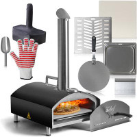 Deco Chef Deco Chef Portable Outdoor Pizza Oven With 2-in-1 Pizza & Grill Oven Functionality