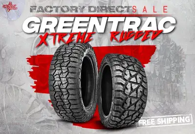 ALL WEATHER 10 PLY TRUCK TIRES! Snowflake Rated, 10 PLY and FREE SHIPPING!