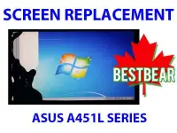 Screen Replacement for ASUS A451L Series Laptop