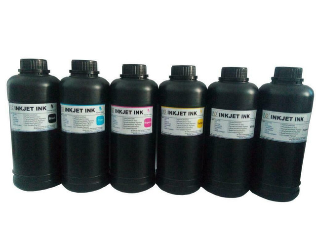 Led UV Curable ink for Epson Flatbed Printer L800,L1800,R1390,R1400,DX5,DX7 in Printers, Scanners & Fax in City of Toronto