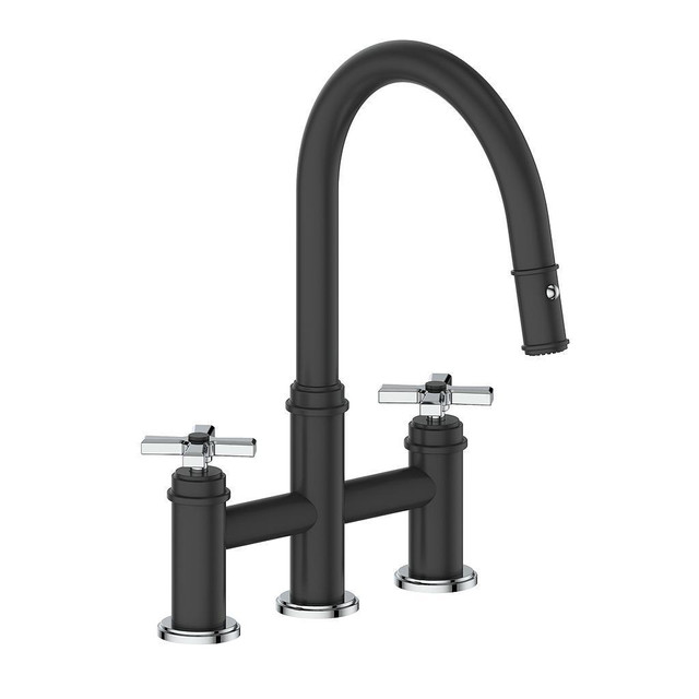 Vogt - Zehn Bridge Kitchen Faucet w 12 Finishes ( 7 Solid Tone &amp; 5 - 2 Tone Faucets ) and 3 Handle Choices in Plumbing, Sinks, Toilets & Showers - Image 2