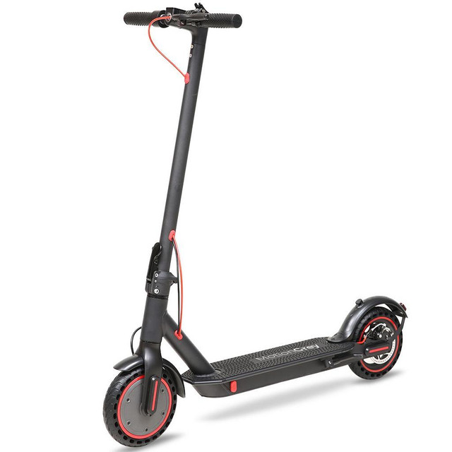 MotionGrey Portable Electric Scooter Adults|25km Range,250W Motor|8.5 Burst Proof Tires|25km/h Top Speed|Rear Fender-BK in Other