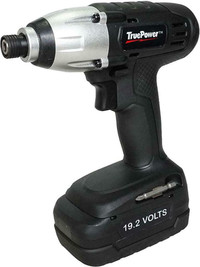 Clearance Deal -- ONLY $35.  POWERFUL 19.2 VOLT CORDLESS IMPACT DRIVER.