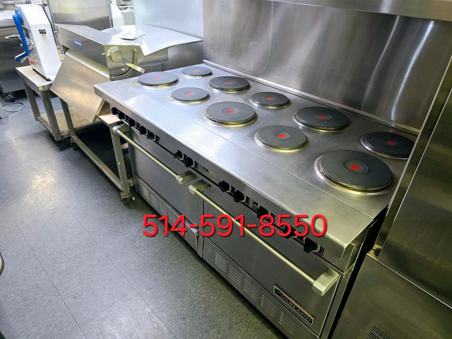 Garland Poele , Cuisinere 10 Ronds , Electrique, Stove Range Oven, Electric 10 Burner in Industrial Kitchen Supplies in Greater Montréal - Image 4