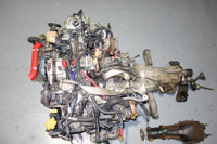 JDM Subaru Legacy RSK GT-B EJ208 Twin Turbo Motor Engine M/T 5speed Manual Transmission Header Differential 2.0L BE5 BE