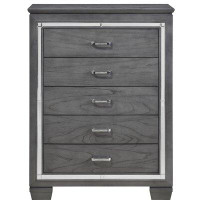 House of Hampton Forcier 5 Drawer Chest