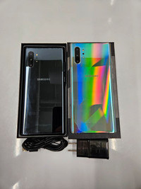Samsung Galaxy Note 10 UNLOCKED new condition with 1 Year Warranty includes all accessories CANADIAN MODEL