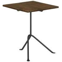 17 Stories Faringdon Square Accent Table With Tripod Legs