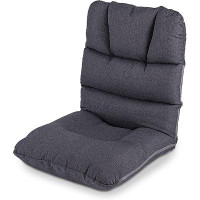 Latitude Run® Waytrim Adjustable Floor Chair 5-Position Folding Padded Outdoor Seat/Back Cushion