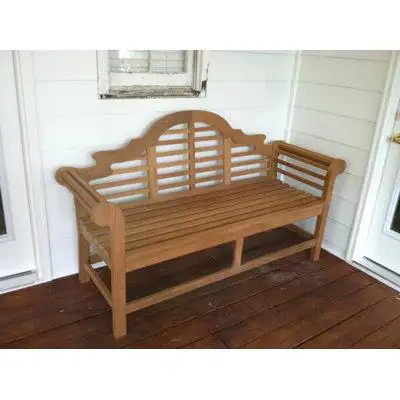 Atlanta Teak Furniture Lutyens Teak Outdoor Bench