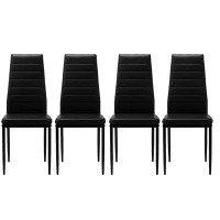 Hokku Designs Armontae Side Chair in Black