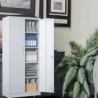 WFX Utility™ Metal Garage Single Storage Cabinet ( 71" H x 31.5" W x 15.8" D )