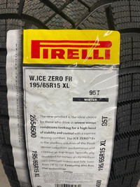 4 Brand New Pirelli Winter Ice Zero 195/65R15 Winter Tires   *** WallToWallTires.com ***