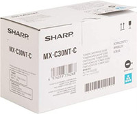 Brand New Original Sharp MX-C30NTC MXC30NTC Cyan Laser Toner Cartridge MX-C250