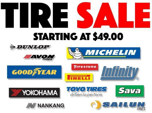 NEW TIRES ON SALE 215/55/16 215/60/16 215/65/16 215/70/16 LT215/85/16 225/50/16 225/55/16 225/60/16 225/65/16 225/70/16 in Tires & Rims in Ontario