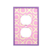 Borders Unlimited Hugs and Kisses 1-Gang Duplex Outlet Wall Plate