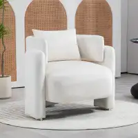 Ivy Bronx Prindle 31.5'' Wide Velvet Lounge Chair