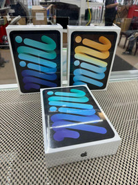 Apple iPad Mini 6, 64GB. Sealed. 1 Year Apple Warranty. Space Gray / Starlight @MAAS_WIRELESS