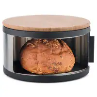 Hutch Kitchen Darrin Stainless Steel Bread Box