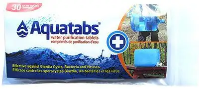 AQUATABS - MAKE WATER SAFE TO DRINK - GREAT FOR SUMMER - AMAZING SURPLUS PRICE!!!