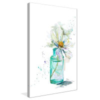 Made in Canada - Winston Porter 'Fresh Little Flower III' Watercolor Painting Print