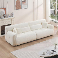 Hokku Designs Soft Thick Fuzzy Faux Rabbit Fur Couch Sofa