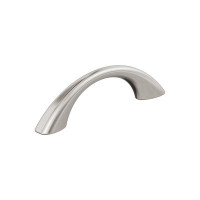 Amerock Vaile 3 inch (76mm) Center-to-Center Satin Nickel Cabinet Pull