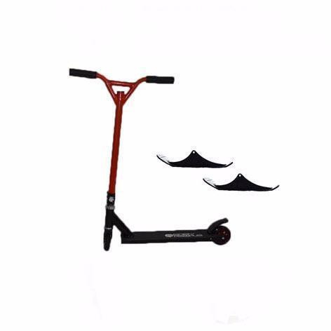 Easy People Complete Stunt Scooters Cross Color Semi-Pro Scooter  Available With Universal Snow Ski Attachment For All in Other