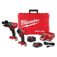 Milwaukee Tool M18 - 6-Tool Combo Kit, Cordless Combo Tool Kit, M12 - Chainsaw Kit, Drill Kit