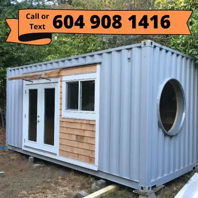 20 foot Shipping Containers starting at $2500 without modifications Text or Call 604 908 1416 for a...