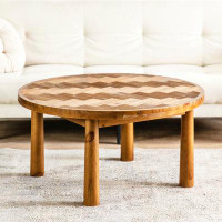 Union Rustic Josniel Solid Wood Solid Coffee Table