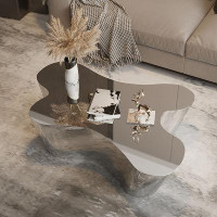 BETTER HOME STYLE LLC Modern simple special-shaped coffee table