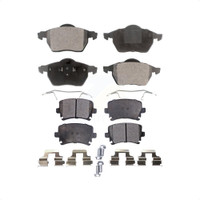 Front Rear Ceramic Brake Pads Kit For 2005-2006 Audi A4 Quattro With 288mm Diameter Rotor KTC-100419