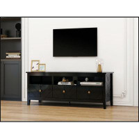 House of Hampton 3 drawer TV stand,mid-Century Modern Style,Entertainment Centre with Storage