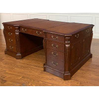 Leighton Hall Furniture Traditional Partners Desk